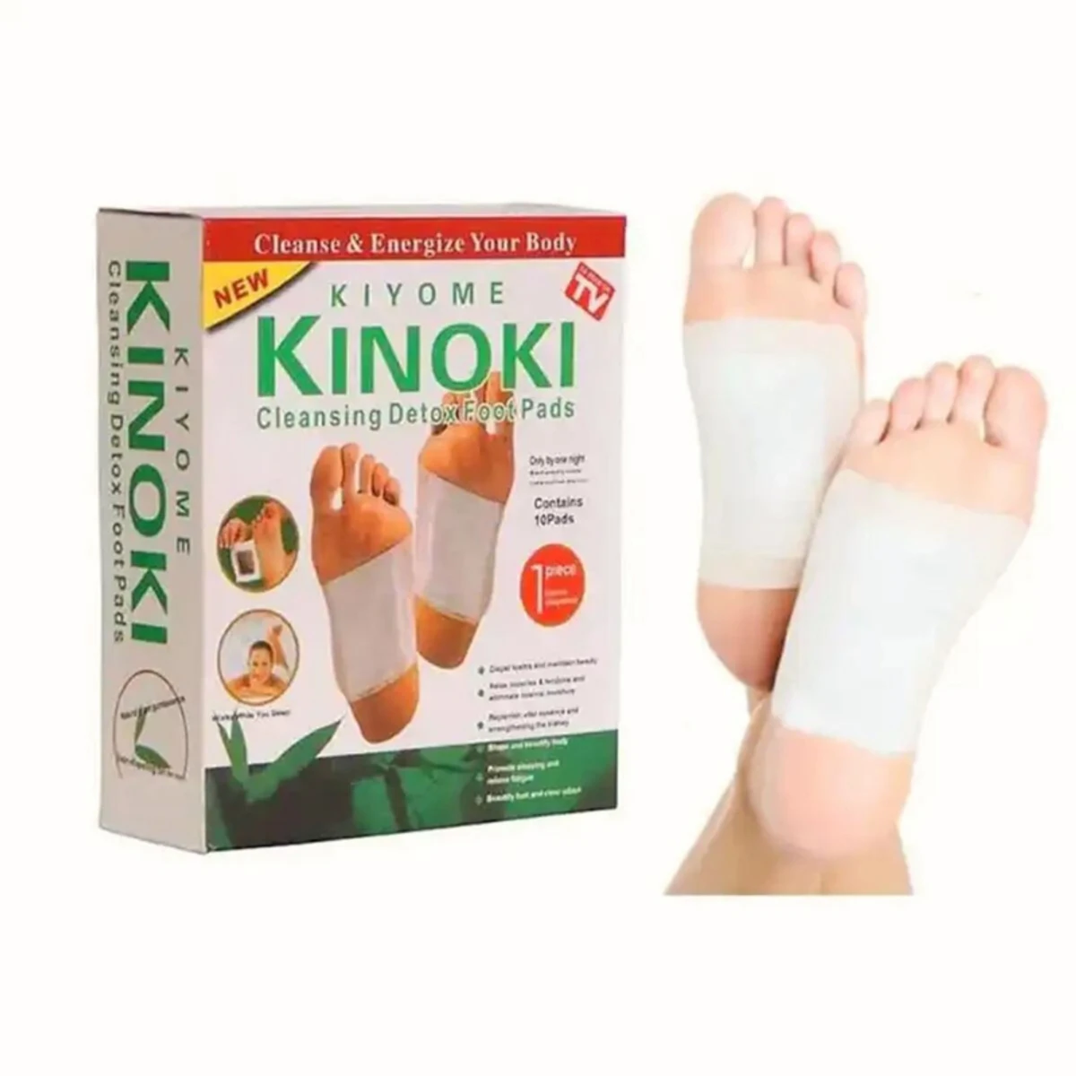 Original kinoki detox foot pad 2 Packet (20 pcs )