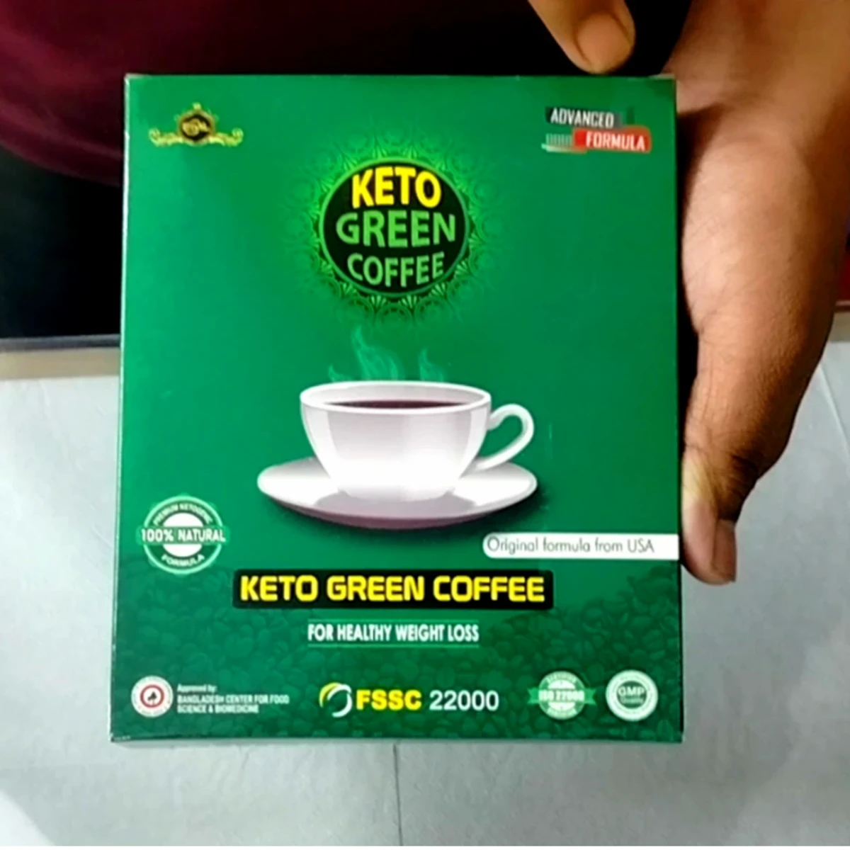 KETO GREEN COFFEE এক মাসের কোর্স (1 packet)