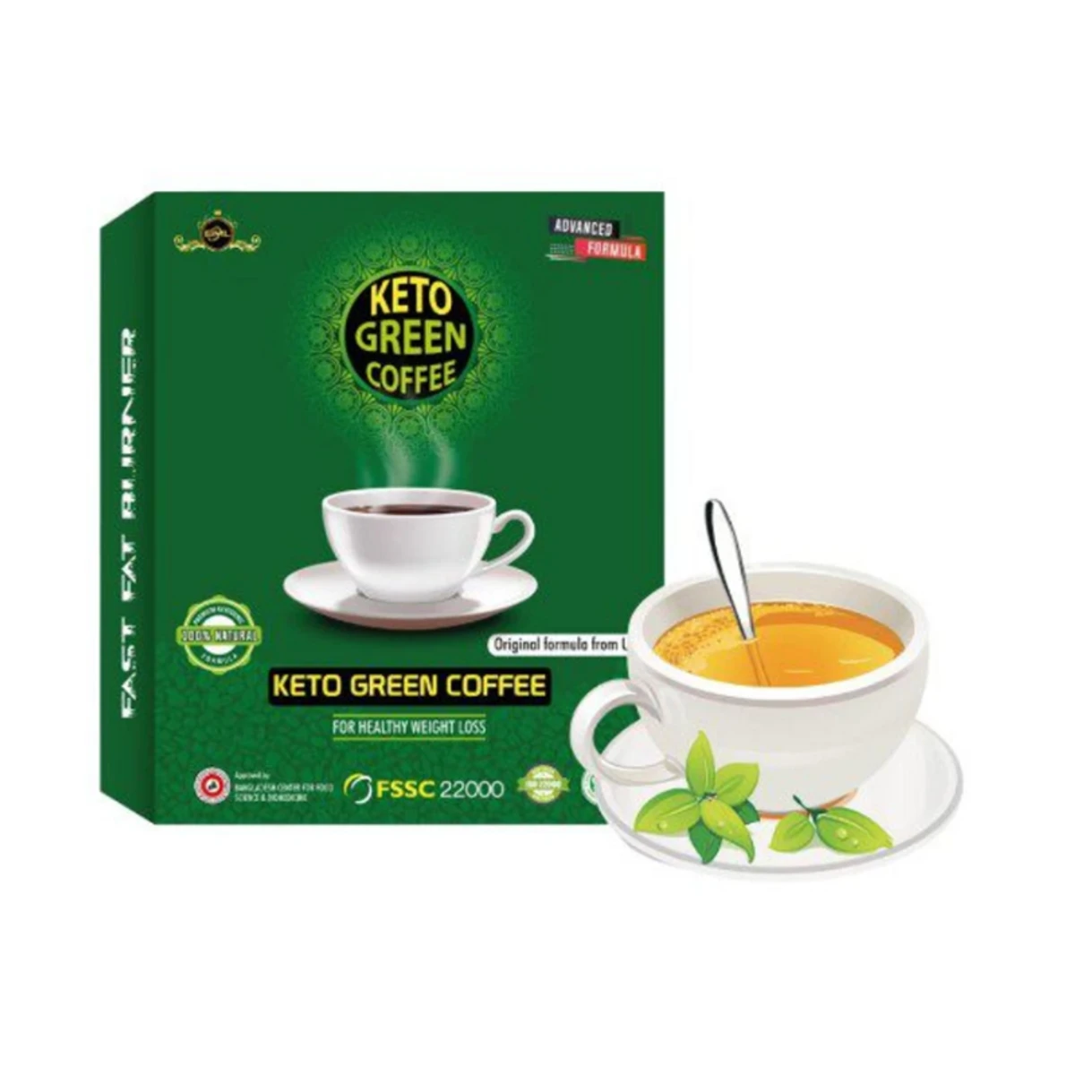 KETO GREEN COFFEE এক মাসের কোর্স (1 packet)
