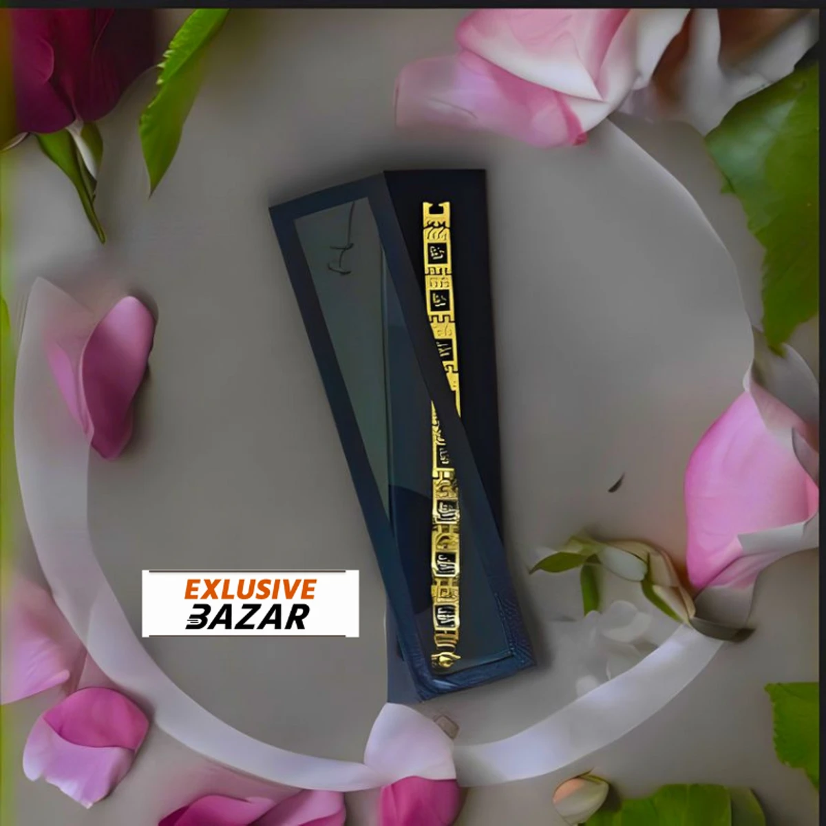 প্রিমিয়াম মাল্টিপল আল্লাহু ব্রেসলেট (গোল্ডেন কালার)