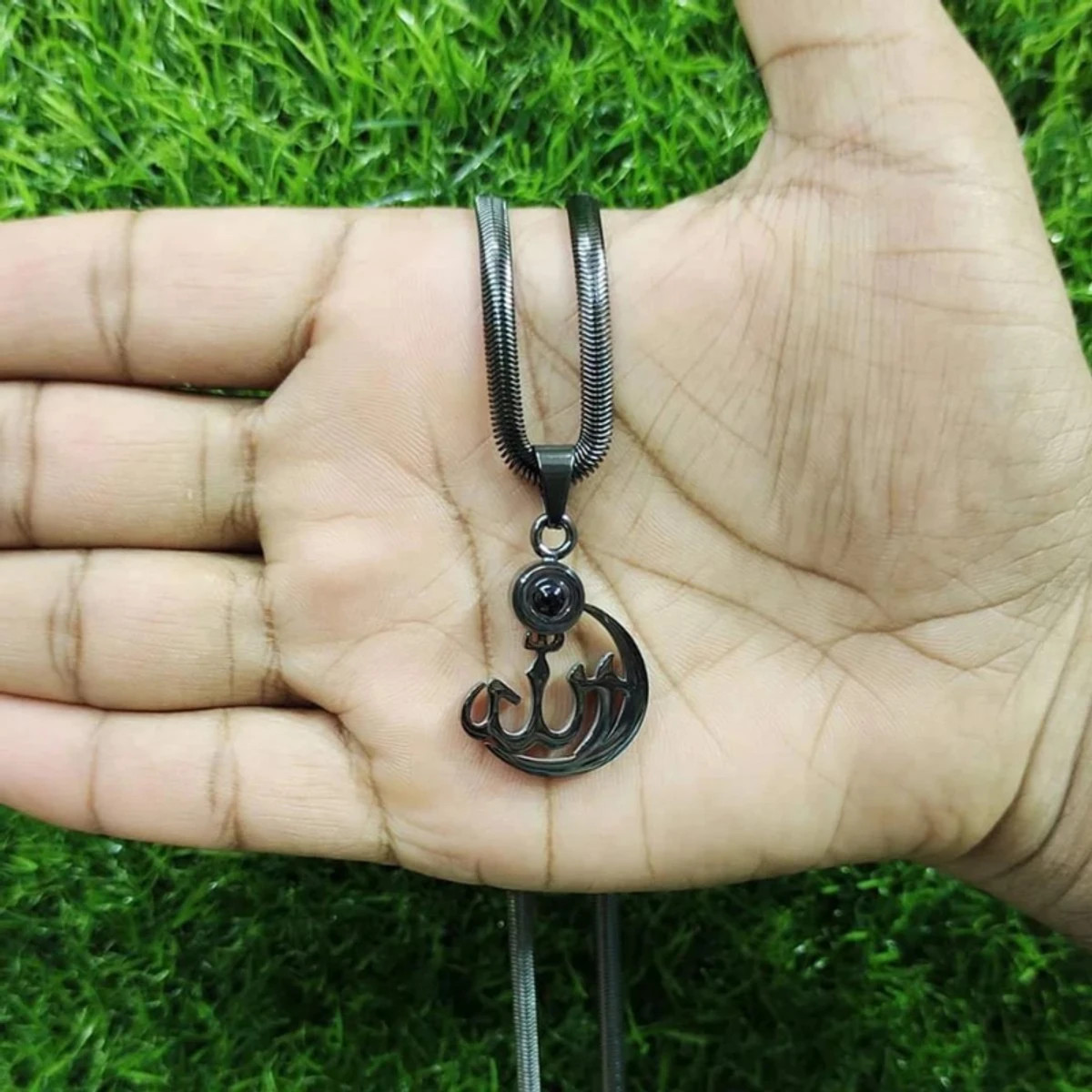 Indian Original Allah Barkat Locket - Golden/Silver