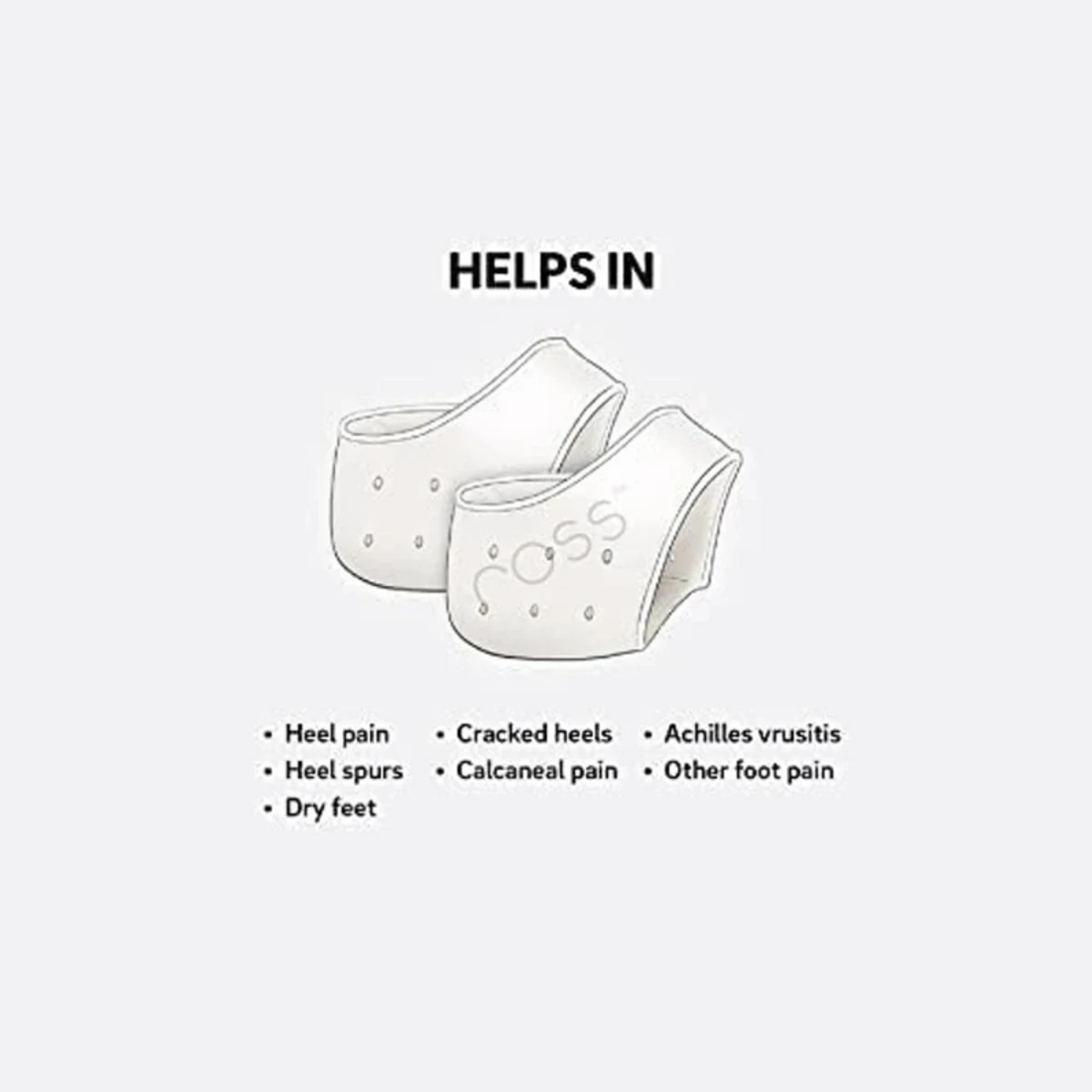 Heel Guard (৪ জোড়া )