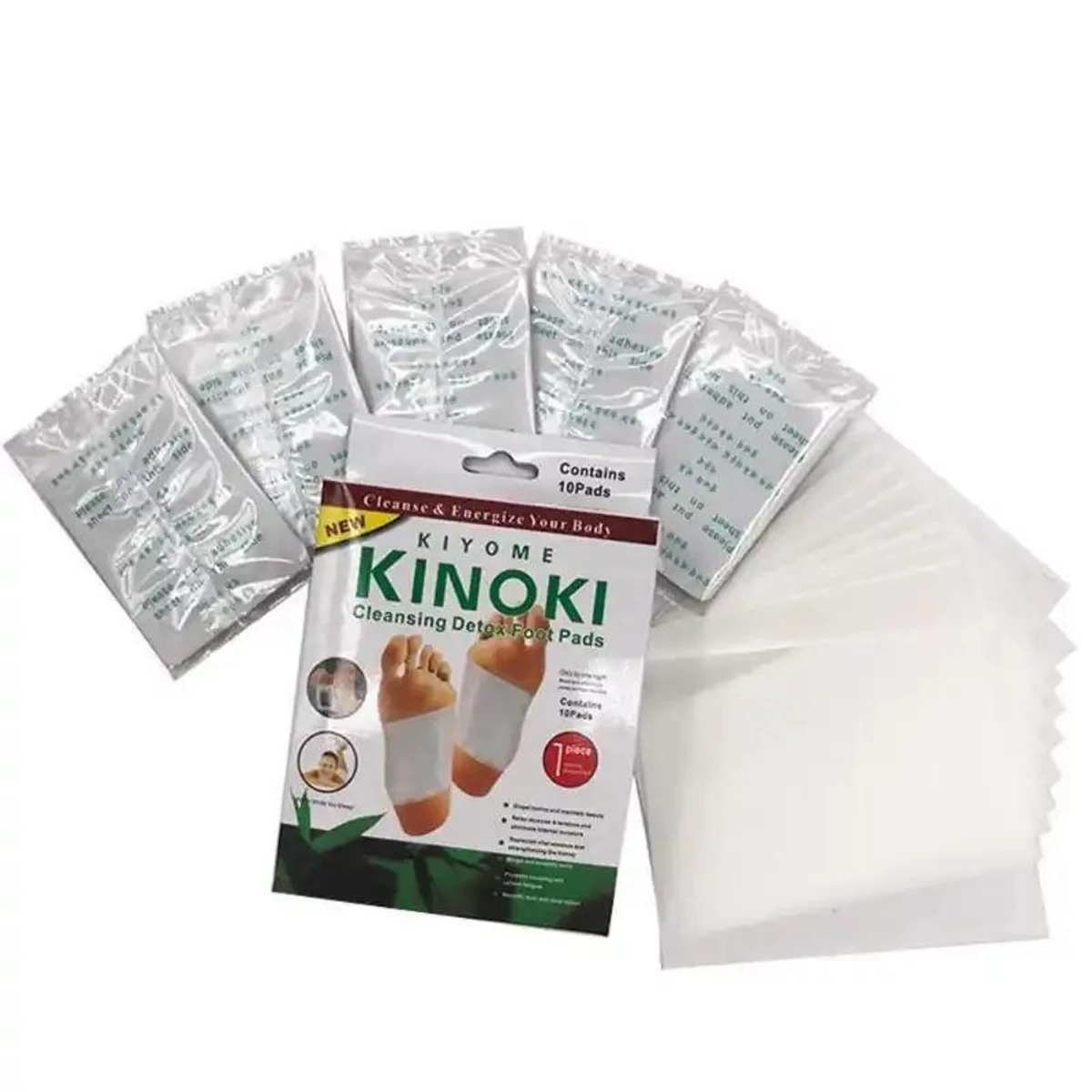 Original kinoki detox foot pad 6 Packet (60 pcs Full Course)